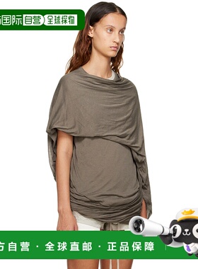 香港直邮Rick Owens 皱饰罩衫 RP02B6106UC34