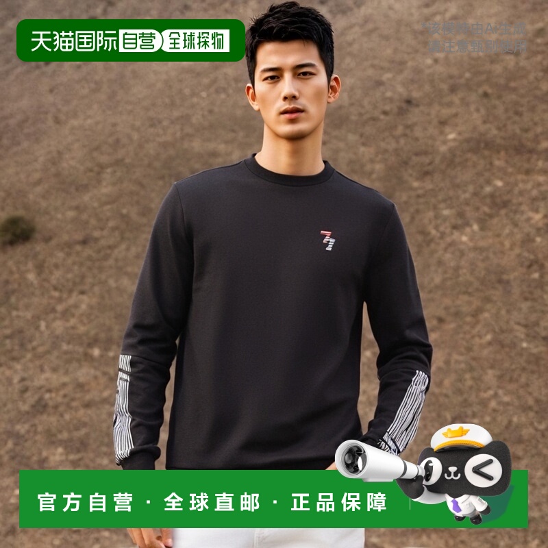 香港直邮EA7 Emporio Armani 圆领长袖卫衣 3RPM06PJLIZ阿玛尼