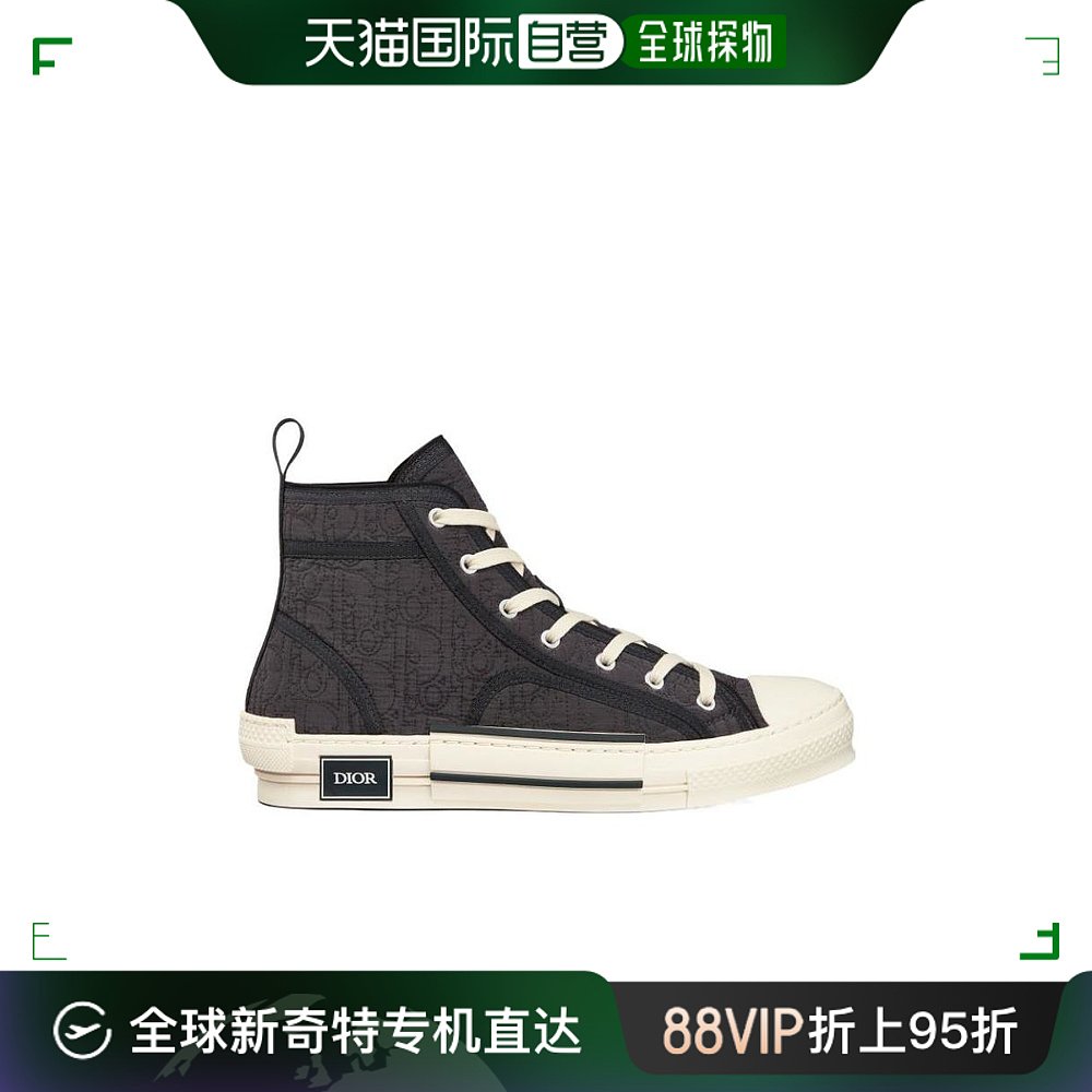 香港直邮Dior Homme B23高帮休闲运动鞋 3SH118ZBK