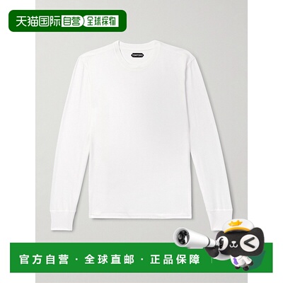 1h可退 Tom Ford 汤姆 福特 男士 长袖T恤 JCL006JMT012