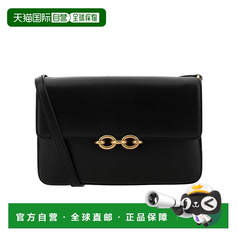香港直邮Saint Laurent MAILLON光滑皮革肩背包 6497952R20W