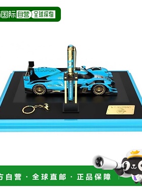 自营欧洲直邮S.T.Dupont法国都彭 男女通用蓝色钯金24H Du Mans书