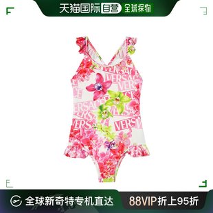 女童 印花泳衣童装 范思哲 香港直邮Versace 10081801A06898