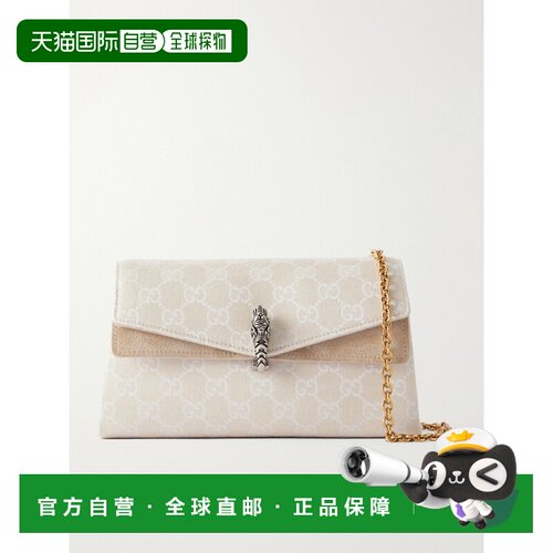 香港直邮Gucci古驰Dionysus canvas-jacquard女士【付后1h可退】