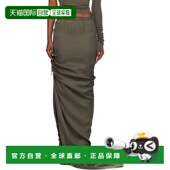 香港直邮rick 女士 owens 1h可退 瑞克 欧文斯 卡其色 Concordian