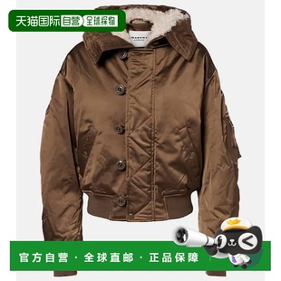 付款1h内可退 香港直邮ISABEL MARANT 女士 Elisa 连帽短夹克 bro