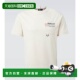 香港直邮moncler 盟可睐 男士 1h可退 徽标棉质针织T恤 white白色