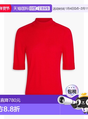 香港直邮CAROLINA HERRERA 女士 羊毛高领上衣 P2412N209KWVLACQU