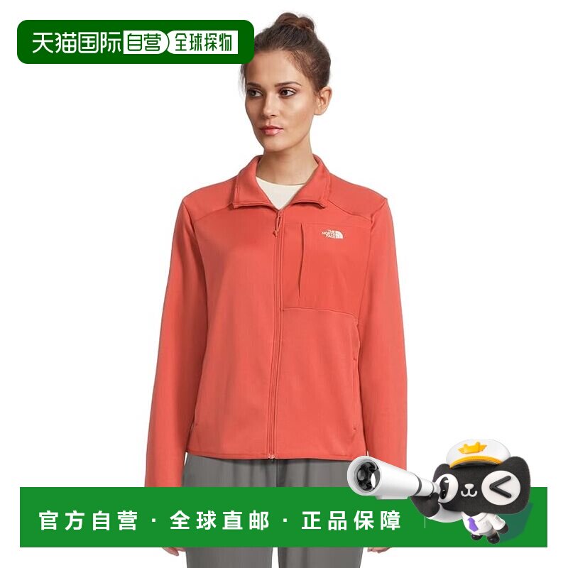 1h可退 美国直邮the north face 北面 女士 TNF™ 比赛抓绒全拉链