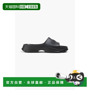 1h可退 香港直邮GANNI 甘尼 女士 压纹橡胶凉拖 S24084925099BLAC