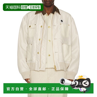1h可退 香港直邮Sacai 男士 x Carhartt WIP 尼龙斜纹布小鸭图案