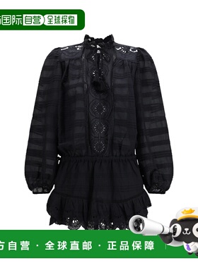 香港直邮ISABEL MARANT 女士 Preya 短款棉质连衣裙 RO0952FAD1J0