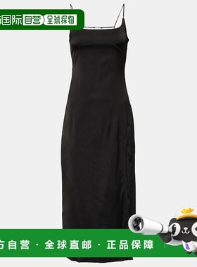 1h可退 香港直邮Jacquemus 女士 La Notte 长袍缎面中长连衣裙