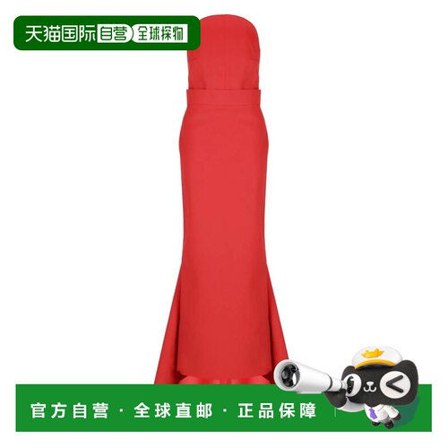 香港直邮SOLACE LONDON 女士连衣裙 OS45015RED SS2026 红色