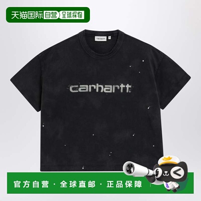 1h可退 香港直邮CARHARTT WIP 女士 Painter 有机棉针织黑色T恤 I