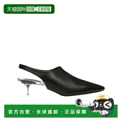 Courreges 露跟高跟凉鞋 326SPP059AG0044