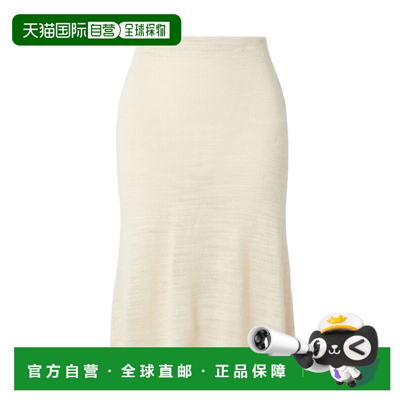 1h可退 香港直邮THE ROW 女士半身裙 8801Y911ECR SS2026 米白色