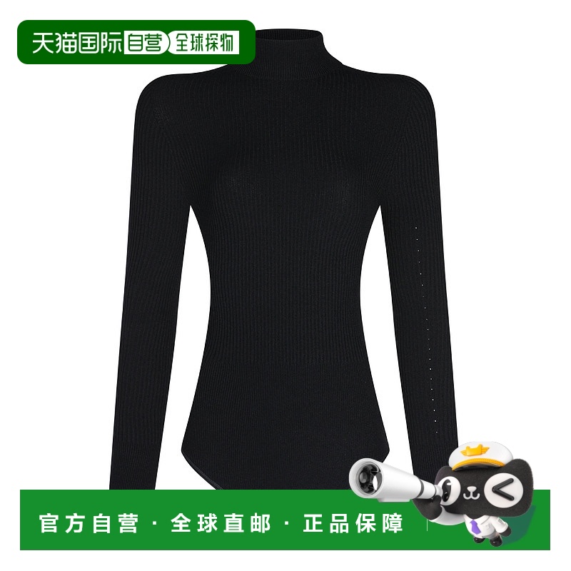 1h可退 香港直邮Alaia 女士 罗纹针织连体衣 AA9B0330K017A