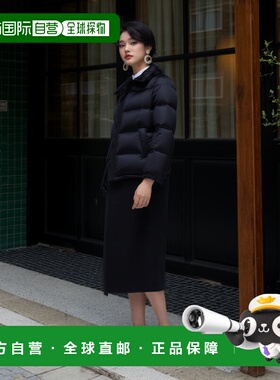 1h可退 香港直邮Sacai 女士 黑色尼龙羽绒夹克 SCW290 black黑色