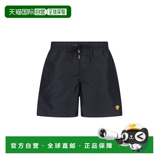 香港直邮versace 海滩黑色泳装 范思哲 clothing 101 男士 1h可退