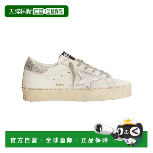 香港直邮GOLDEN GOOSE 女士 白色 Hi-Star 运动鞋【付后1h可退】