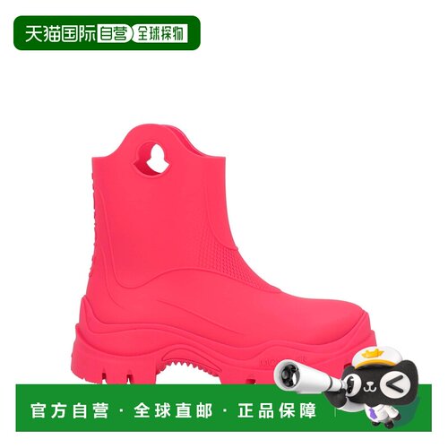 1h可退 香港直邮Moncler 盟可睐 女士 脚踝靴 pink粉色 舒适时尚