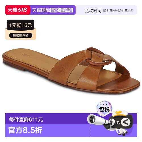 欧洲直邮Polo Ralph Lauren拉夫劳伦女鞋拖鞋POLO RING SLIDE
