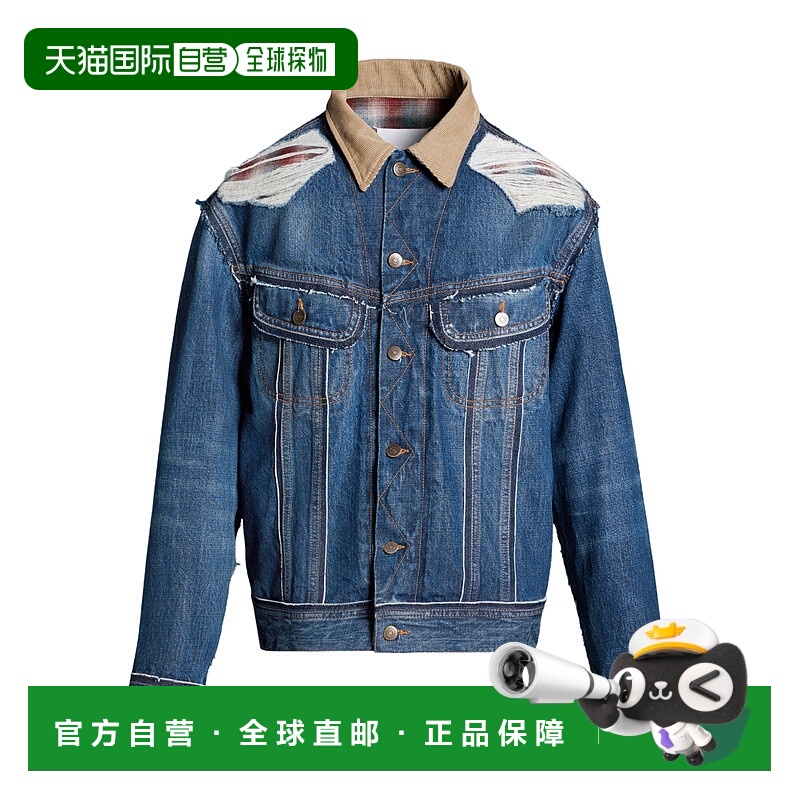 香港直邮Maison Margiela Pendleton牛仔外套 S67AM0061STZ092