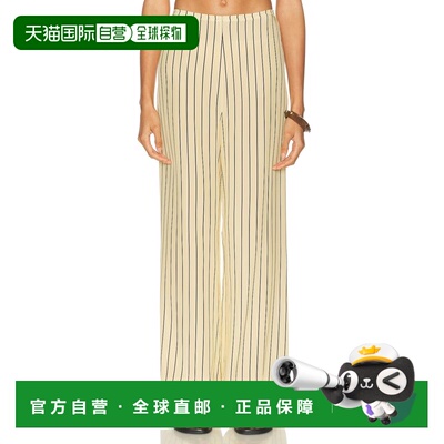 1h可退 美国直邮Staud 女士 Stroll 真丝裤子 R26P4141PI