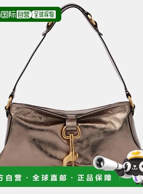 1h可退 香港直邮Chloe 蔻依 女士 Kerala 25 小号金属感皮革肩包