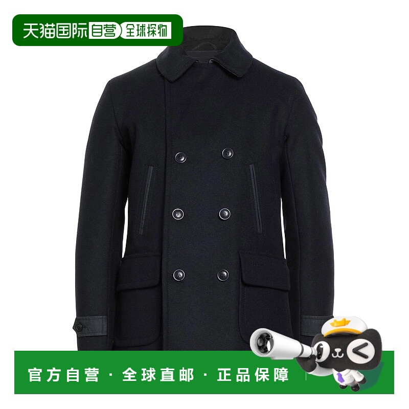 1h可退 香港直邮Barbour 巴伯尔 男士 大衣 blue蓝色 舒适时尚