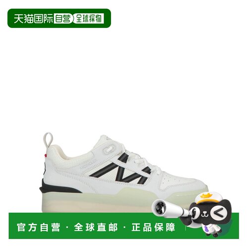 1h可退 香港直邮Moncler 盟可睐 男士 运动鞋 white白色 舒适时尚