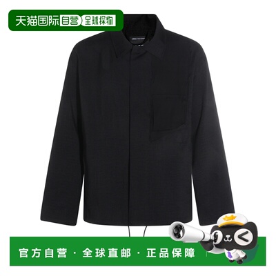 香港直邮Y-3 男士 黑色休闲夹克 KC6750 black黑色 舒适时尚