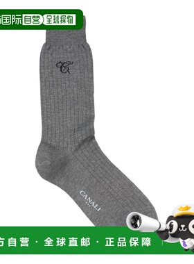 香港直邮Canali 康钠丽 男士 Socks 连裤袜 grey灰色 舒适时尚