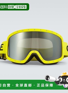 1h可退 香港直邮Celine 思琳 男士 徽标滑雪护目镜 yellow黄色 舒