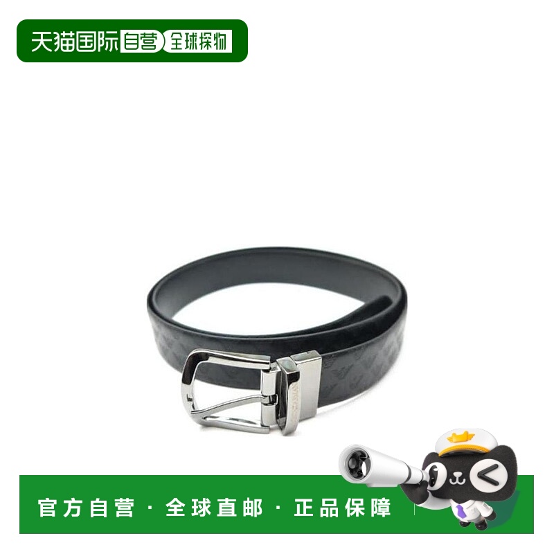 香港直邮Emporio Armani 徽标纹饰皮带 YEMH40YCB91
