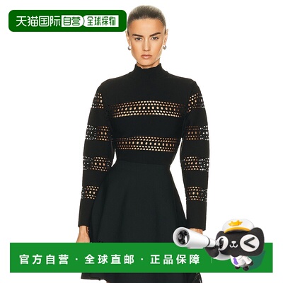 香港直邮Alaia 女士 Vienne 毛衣 AA9S02113M776