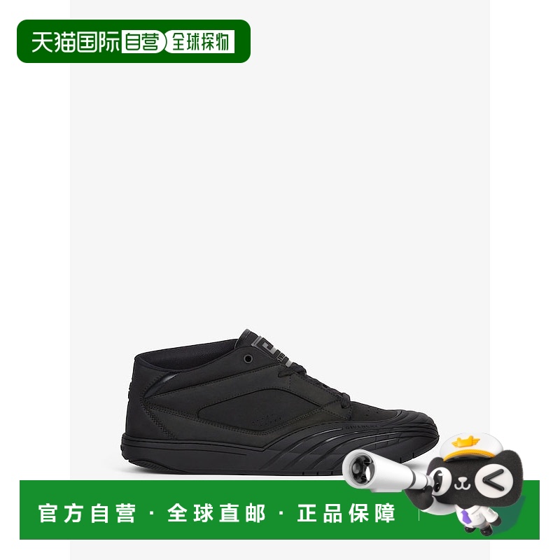 香港直邮Givenchy 纪梵希 男士 黑色运动鞋 BH009KH1QA休闲牛皮