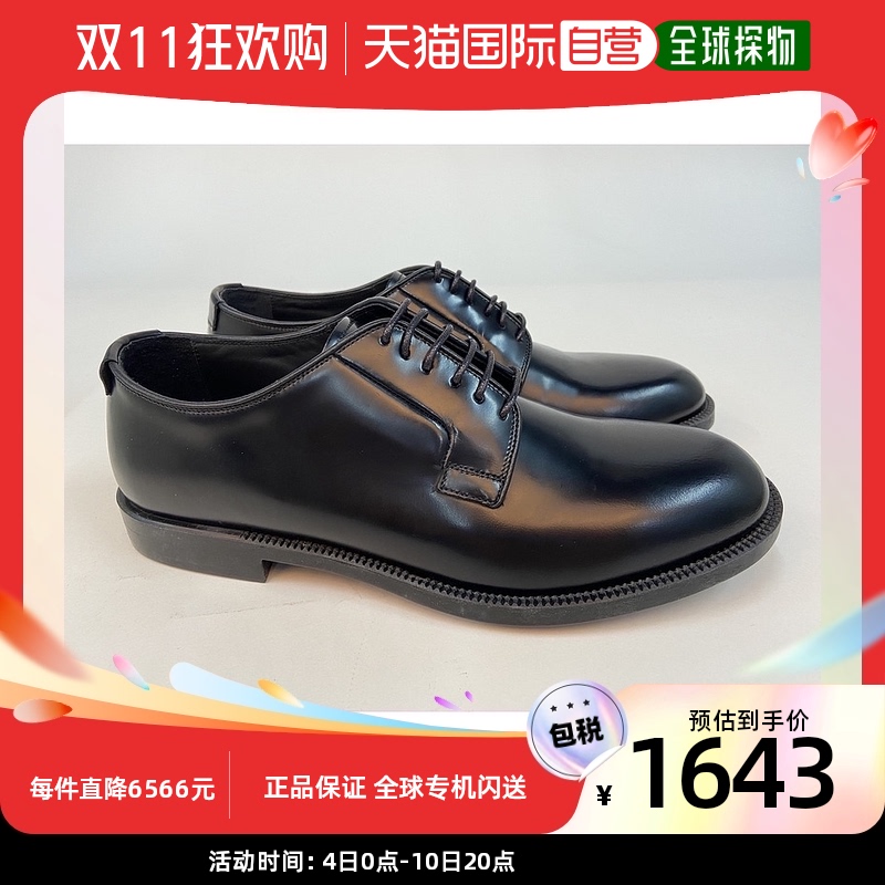 香港直邮Emporio Armani 徽标商务正装鞋 X4C264XC405阿玛尼