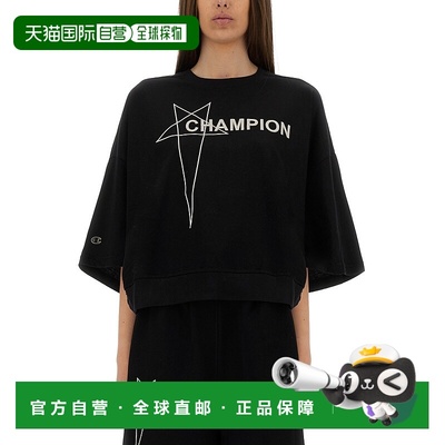 香港直邮Rick Owens Lilies 瑞克 欧文斯 女士 圆领T恤 CW01E1677