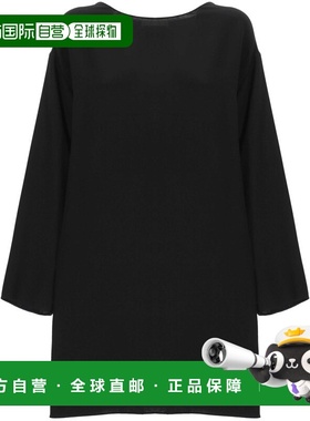 1h可退 香港直邮The Row 女士 Row 黑色上衣 10456W420 black黑色