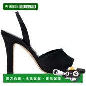香港直邮MANOLO 女士 BLAHNIK 1h可退 莫罗 伯拉尼克 黑色 Clotil