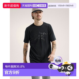 欧洲直邮Arc'teryx 始祖鸟男士T恤 IONIA MERINO WOOL LOGO SHIRT