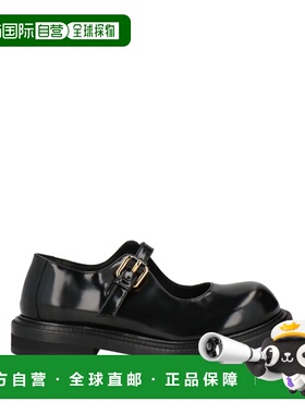 香港直邮Moschino 莫斯奇诺 女士 乐福鞋 black黑色 舒适时尚厚底