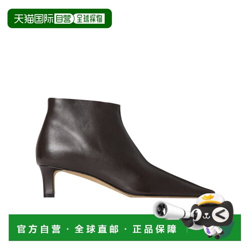 香港直邮The Row Carla 45 皮靴短靴踝靴女靴F169【付后1h可退】