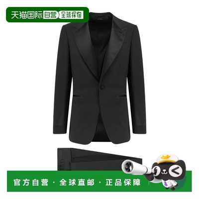 1h可退 香港直邮Tom Ford 汤姆 福特 男士 黑色连衣裙 2EEPT1WES0