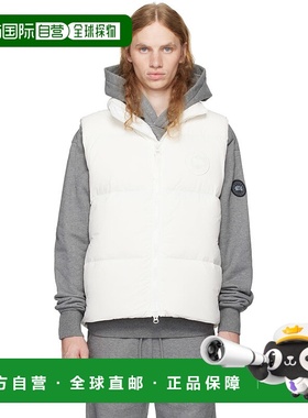 香港直邮Canada Goose 加拿大鹅 男士 白色 White Disc Lawrence
