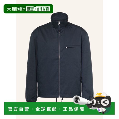 香港直邮ARKET 男士夹克 100339516017002 CO 深蓝色 Overshirt