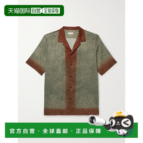 1h可退 香港直邮Dries Van Noten 德赖斯 范诺顿 男士 Camp-Colla