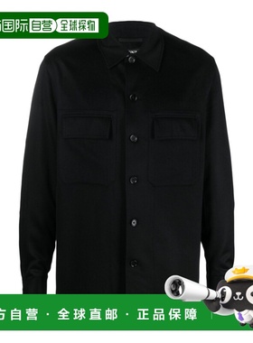 香港直邮Zegna 衬衫式休闲夹克 E8V46SOT6B2杰尼亚